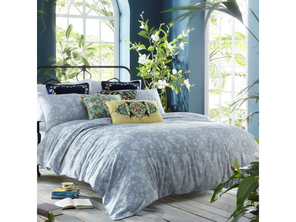 Wedgwood Magnolia Jasper Floral Bed Linen